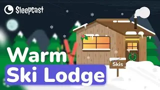 A Quiet Ski Lodge at Night