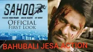 Sahoo trailer first look on youtube,Prabhas.