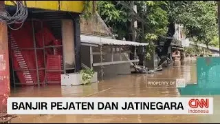 Banjir Kiriman Rendam Jakarta, Warga Mengungsi