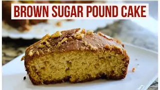 MOIST Brown Sugar Pound Cake | The Best Easy Recipe | Baking