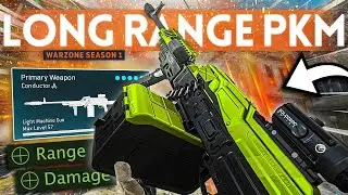 This LONG RANGE PKM Class Setup still BEAMS people in Warzone!