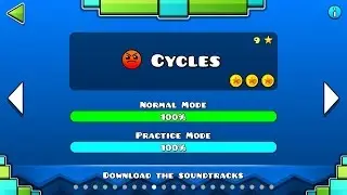 GeometryDash-2.0-CYCLES completo y con monedas