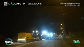 I trattori arrivano a Roma - Agorà 06/02/2024