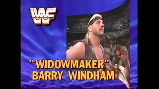 Widowmaker Barry Windham in action   SuperStars June 24th, 1989