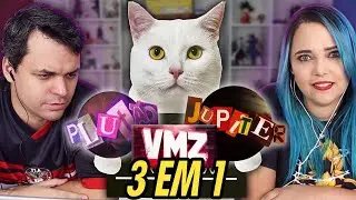 REACT 3 em 1 Plutão, Júpiter e Cadê Meu Gato ? 😺 (VMZ)