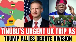 Tinubu Under Pressure as Trump&rsquo;s Congress Weighs Nigeria Division &mdash; Emergency UK Visit