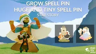 Grow Spell Pin & Huge and Tiny Spell Pin - A STAR Story ✨