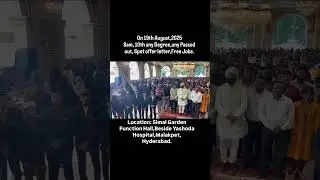 Mega job mela on 19th August 2025 at Hyderabad|| Jobs in Hyderabad #gdpjobs #jobmela #freejobs #jobs