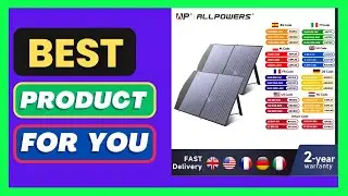 ALLPOWERS Foldable and Portable Solar Panel
