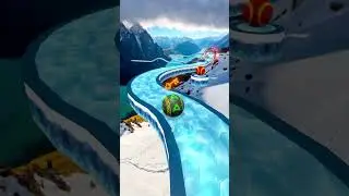 Going Rolling ball game 3D Lava & Snow Map Gameplay App store