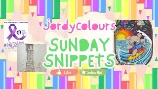 Sunday Snippets - A fantastic community event, some WIPs and colouring a Rapunzel page