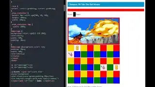 vanilla JavaScript and HTML5 game without canvas