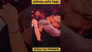 Roman meet Fans #romanburnout #wwe #wwe2k22 #wrestling #wrestlemania #wwefan #romanreigns #ai