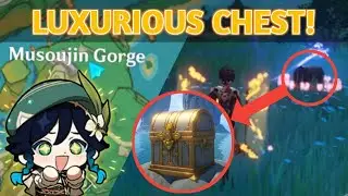 Musoujin Gorge Luxurious Chest Puzzle Solved! | Genshin Impact