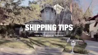 HOW TO CHANGE YOUR ADDRESS