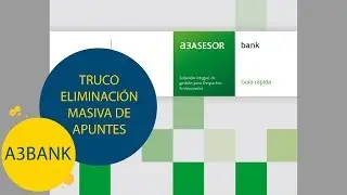 A3BANK ELIMINACI&Oacute;N MASIVA APUNTES
