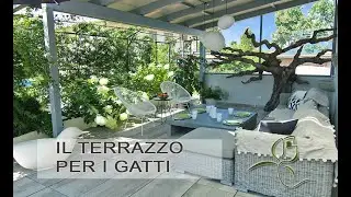 Come realizzare un terrazzo moderno - Il terrazzo per i gatti  🌿52