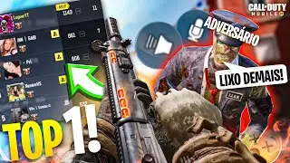 o NOVO TOP 1 GLOBAL PASSOU a CLASSE de UL736 e DESTRUIU TODOS no LOCALIZAR e DESTRUIR! | COD MOBILE!