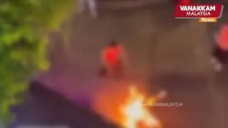 Jobless man sets two Malaysians on&nbsp;fire&nbsp;in&nbsp;Bangkok