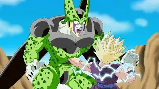 GOHAN VS PERFECT CELL EPIC BATTLE OF ALL TIME #trending #anime #viral #dragonballsuper
