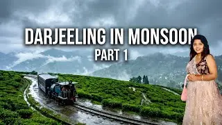 Rainy Days in Darjeeling: A Journey Through Mist and Clouds (part - 1) #vloge #viralvideos