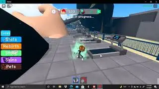 Getting 1k strength in weight lifting simulator in (10min) (first video btw)