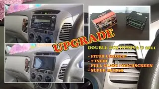 REVIEW UPGRADE HEAD UNIT DOUBLE DIN INNOVA HOLLYWOOD HW-6973 KJ.AF 2 DECKLESS