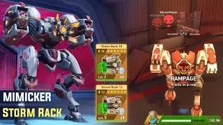 You Won't Believe How Powerful Mimicker Storm Rack is in Mech Arena