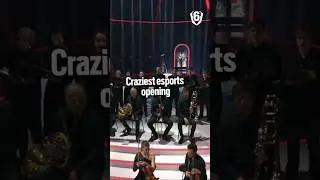 Craziest esports opening ceremony🤯