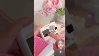 thrifted an old camera 📷 Samsung dv150f @ThatsHeart #asmrsounds #smartphone #shorts