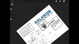 Kalanids Ref Sheet (Made up species)
