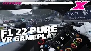 How F1 22 Performs In VR  - Formula 2 Rain Gameplay