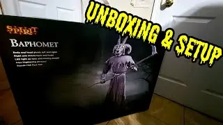 BAPHOMET | UNBOXING/SETUP | Spirit Halloween