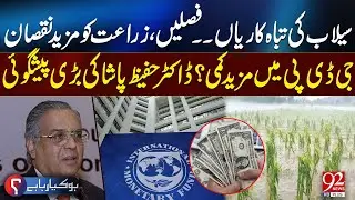 Pakistan&rsquo;s Economy in Danger | Dr. Hafeez Pasha&rsquo;s Big Prediction About GDP | 92 News HD