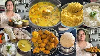 badi बहन sisterhood Tips & Tricks +Lunch🍱 moong dal pakoda kadhi🌺 moong dal bhajiya🌺 phulka