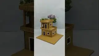 How To Make With Beutifull Cardboard House 🏠 #diy #craft #house