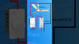 How To Fan Regulator Connection Fan Speed Control #Shorts #youtubeshorts #ytshorts
