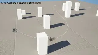 Move Camera Along Spline in Unreal 5 (Camera Path on FAB)