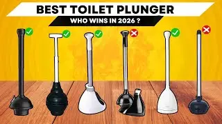 The 6 Best Toilet Plunger of 2026 | Stop the Clog! Best Toilet Plungers You Need in Your Bathroom