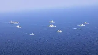 U.S. Navy GHWB SG, Israeli Navy Formation - JO23-2