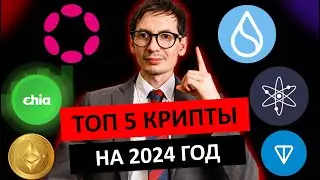 эти КРИПТОМОНЕТЫ НЕ ПРОДАМ даже на БУЛРАНЕ!!! ТОП 5 КРИПТОАВАЛЮТЫ на 2024 - 2025 год