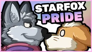 Starfox Fanart Wolf x Fox 🔶 Happy Pride Month Art 🔶 Furry Speedpaint