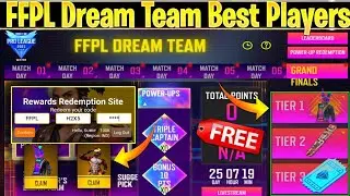 DAY-1 FREE FIRE PRO LEAGUE DREAM TEAM l FFPL DREAM TEAM l FFPL REDEEM CODE TODAY l FF NEW EVENTS