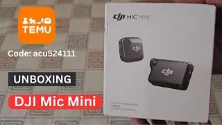 Unboxing DJI Mic Mini from TEMU | Compact Wireless Mic for Vlogging & Online Teaching