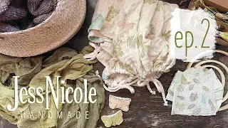 Jess Nicole Handmade | Episode 2 | Craft Podcast | Knitting, Block Printing, Sewing, Embroidery