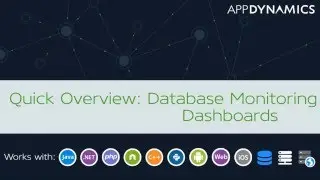 Quick Overview: Database Monitoring Dashboards
