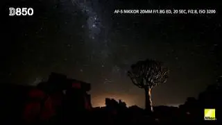 Nikon D850 time-lapse en &Aacute;frica