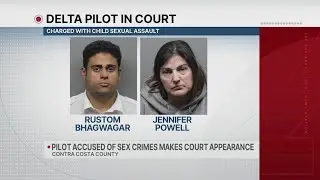 Delta pilot accused of child sex crimes makes court appearance
