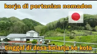KERJA DI PERTANIAN NOMADEN JEPANG!! TINGGAL DI PEDESAAN BELANJANYA KE KOTA