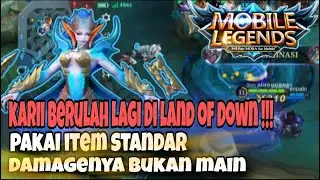 KARRI PAKAI ITEM STANDAR DAMAGE SAKIT JUGA NIH COY | WAJIB DICOBA !#mobilelegends